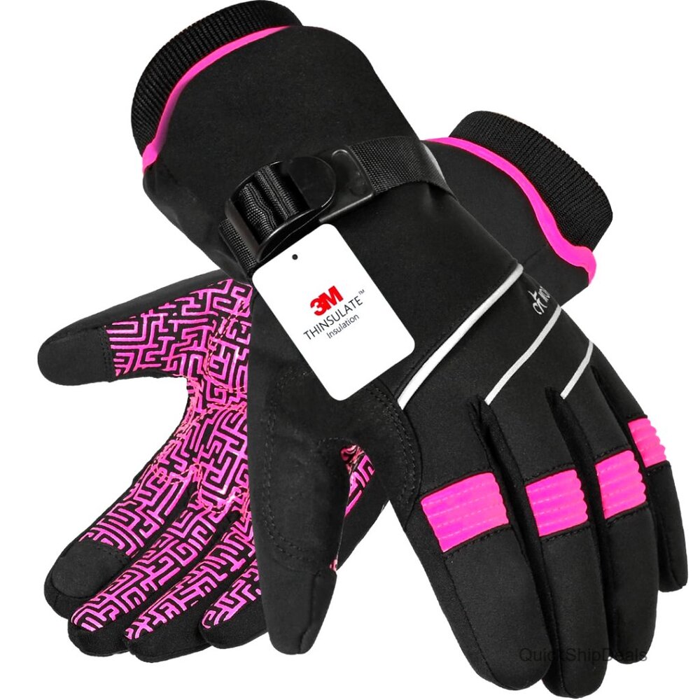 Waterproof Windproof Thermal Gloves Touchscreen S… - image 1
